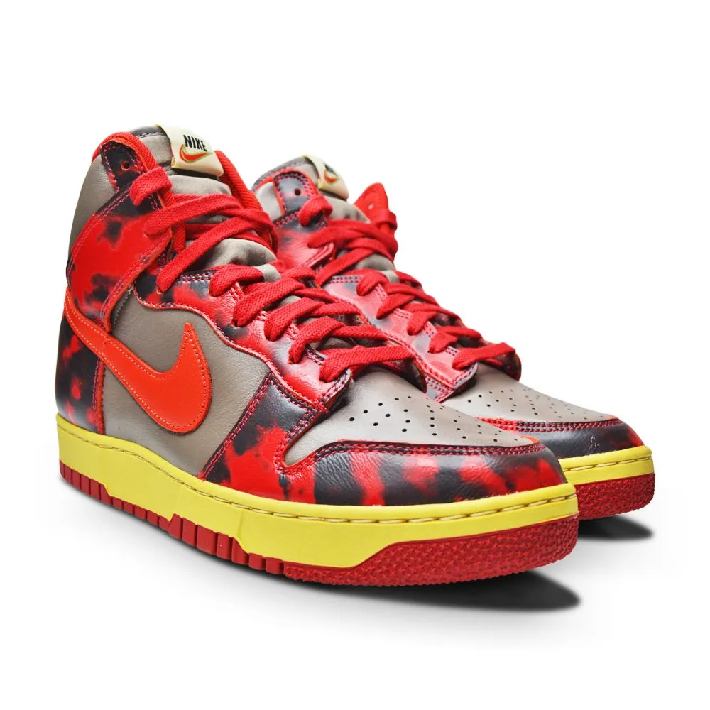Womens Nike Dunk Hi 1985 SP "Acid Wash" - DD9404 600 - University Chile Red