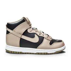 Womens Nike Dunk High - DD1869 002 - Black Moon Fossil Black