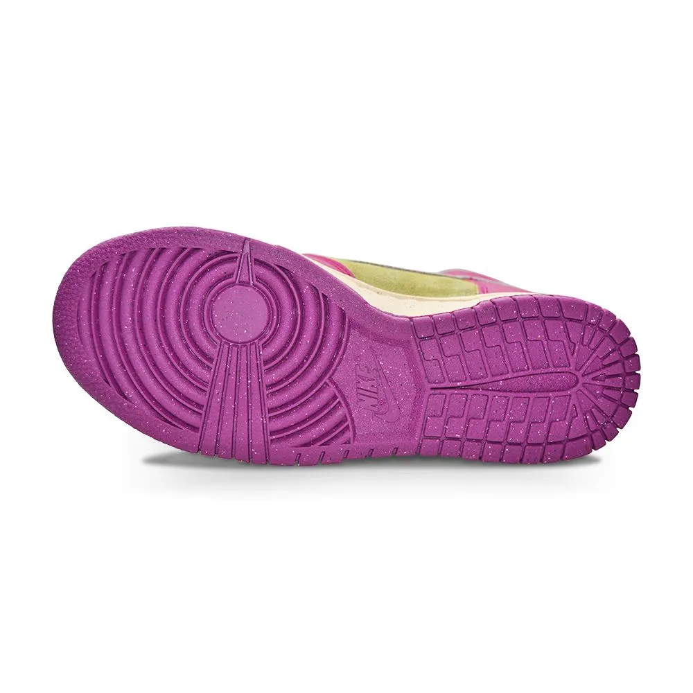 Womens Nike Dunk High - FB1273 500 - Dynamic Berry Grand Purple HTR
