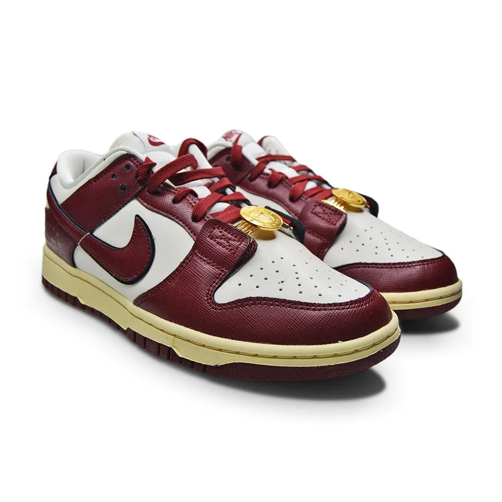 Womens Nike Dunk Low SE - DV1160 101 - Sail Team Red Black Muslin