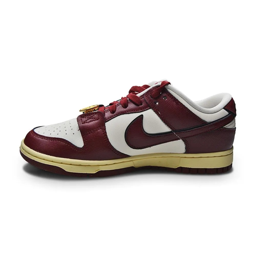 Womens Nike Dunk Low SE - DV1160 101 - Sail Team Red Black Muslin