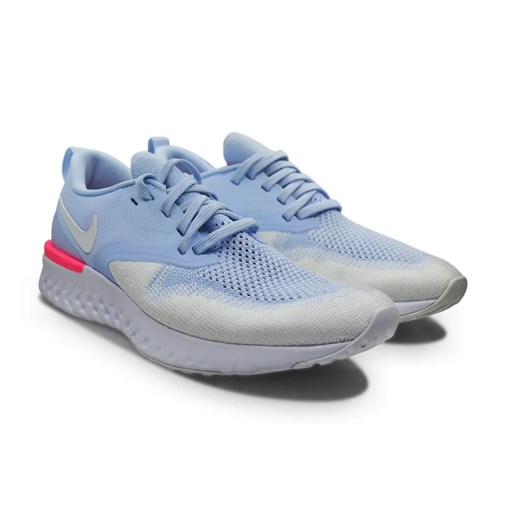 Womens Nike Odyessey React  2 Flyknit -hydrogen blue/hyper white