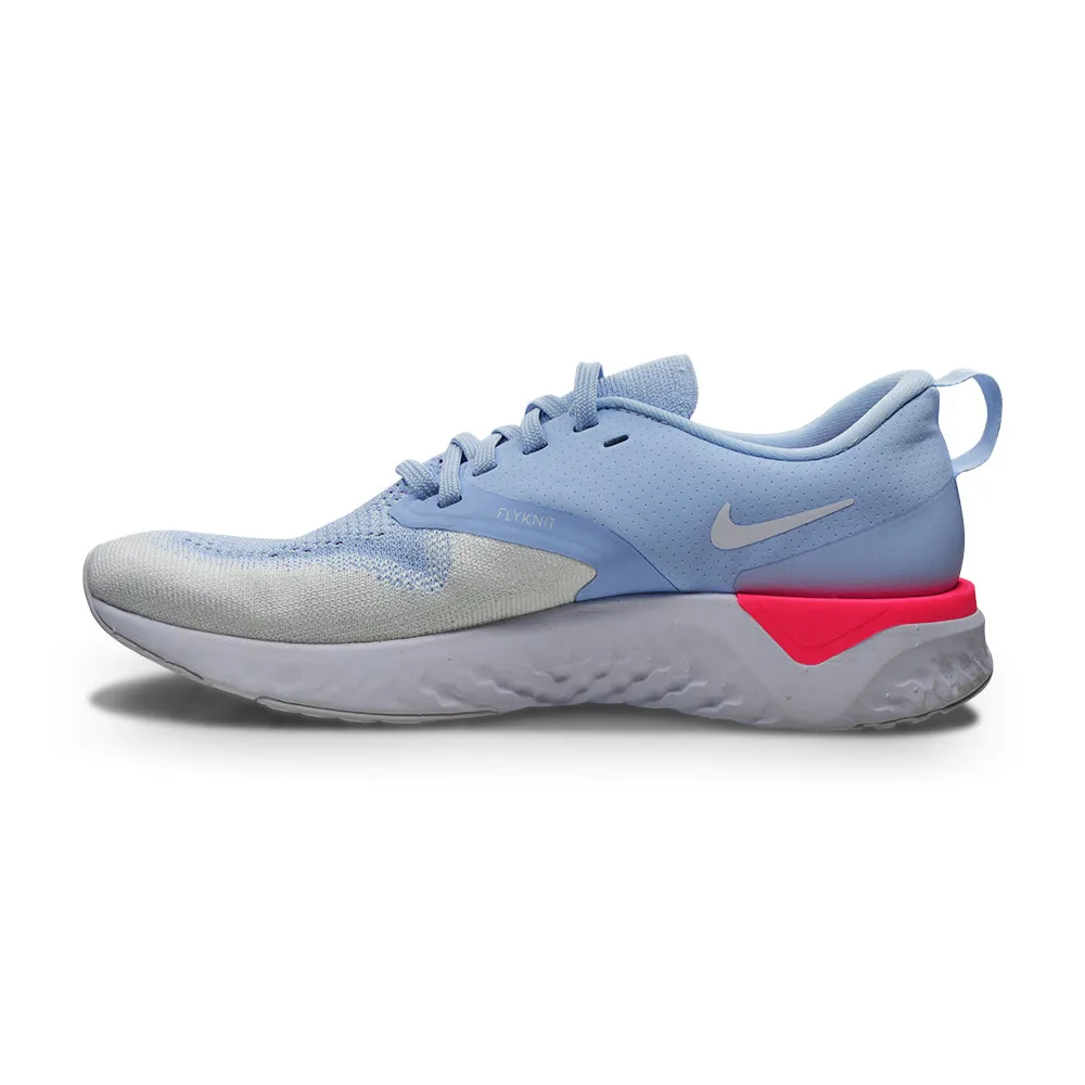 Womens Nike Odyessey React  2 Flyknit -hydrogen blue/hyper white