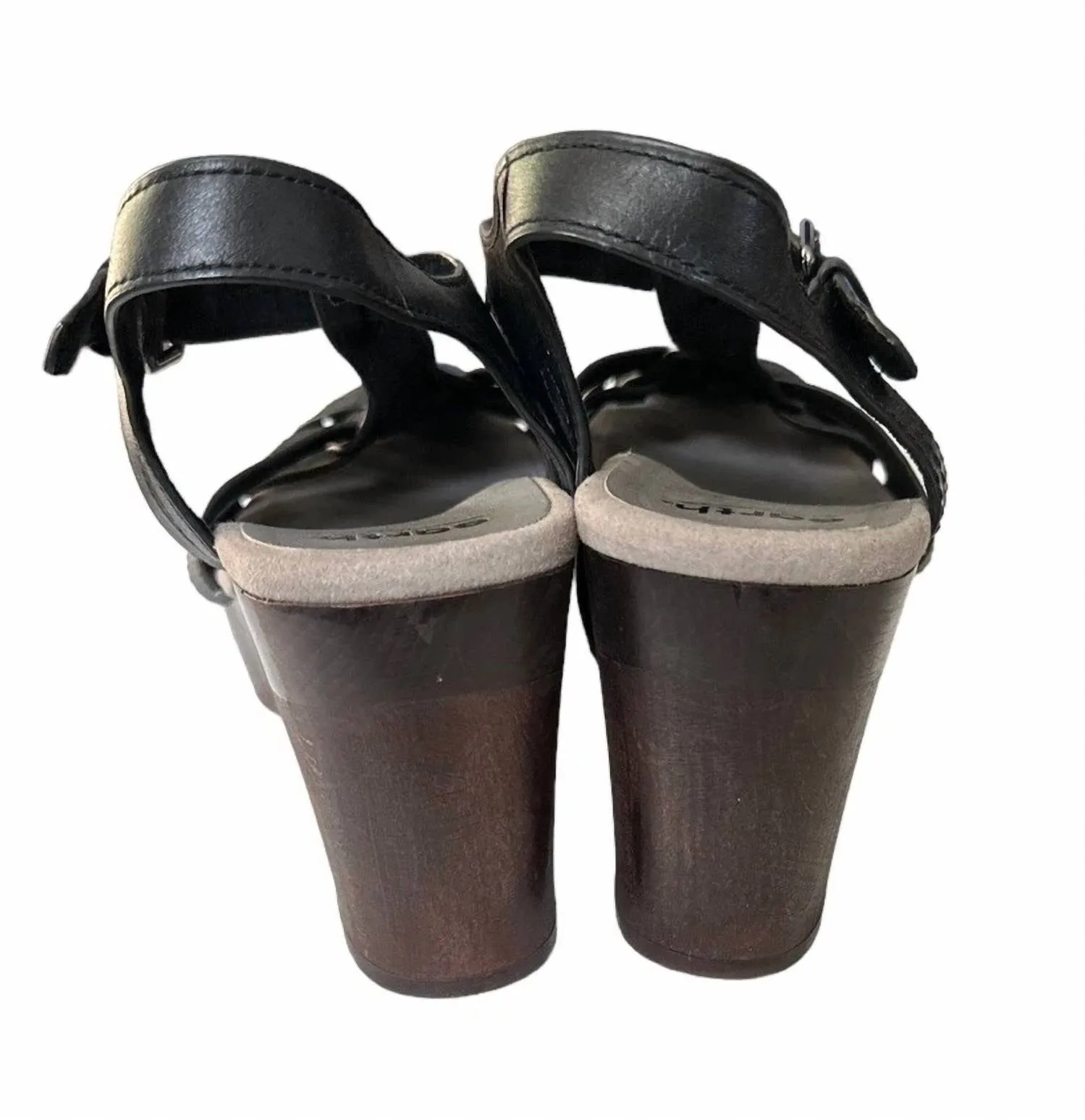 Women's Oak Cerris Block Sandals In Black