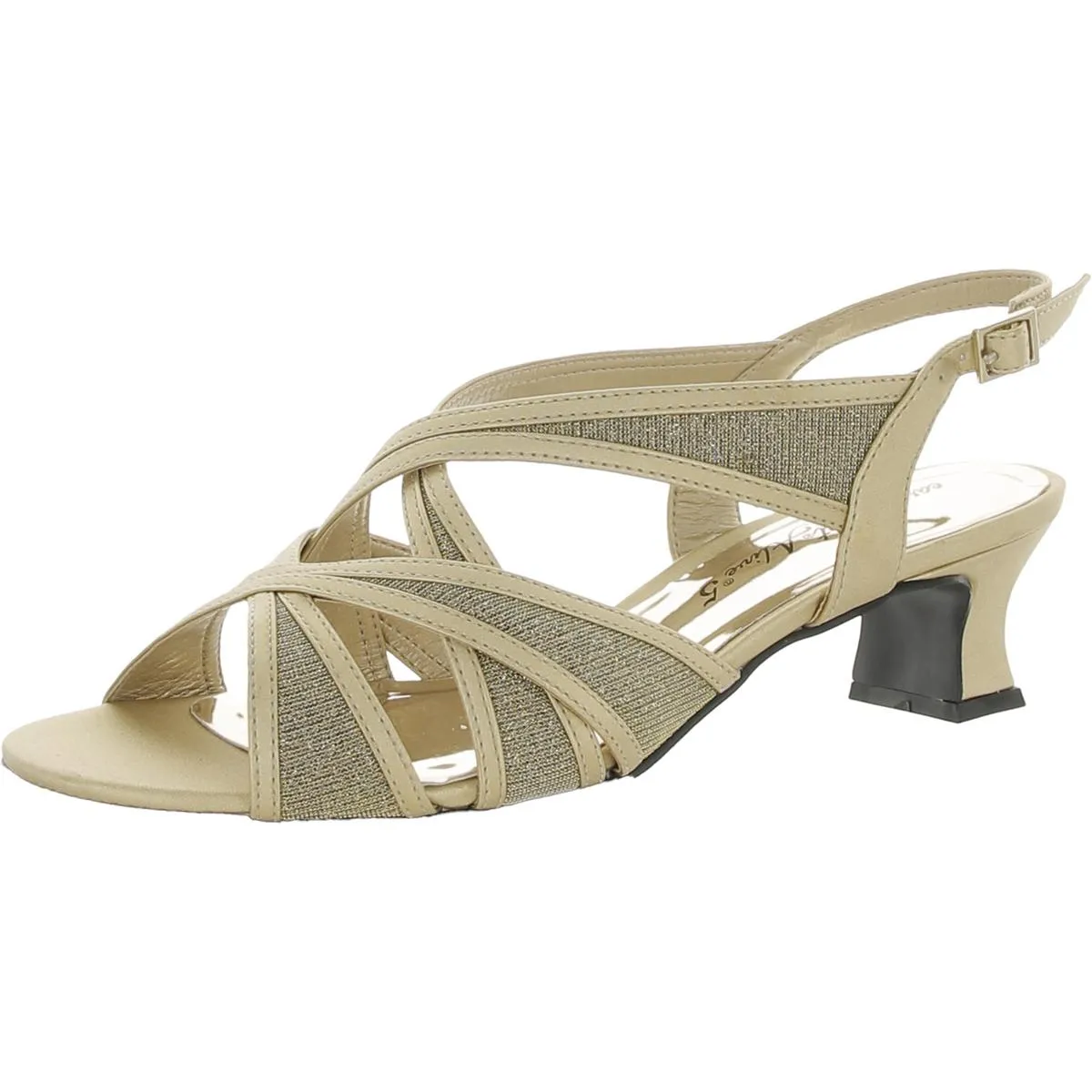 Womens Open Toe Dressy Ankle Strap