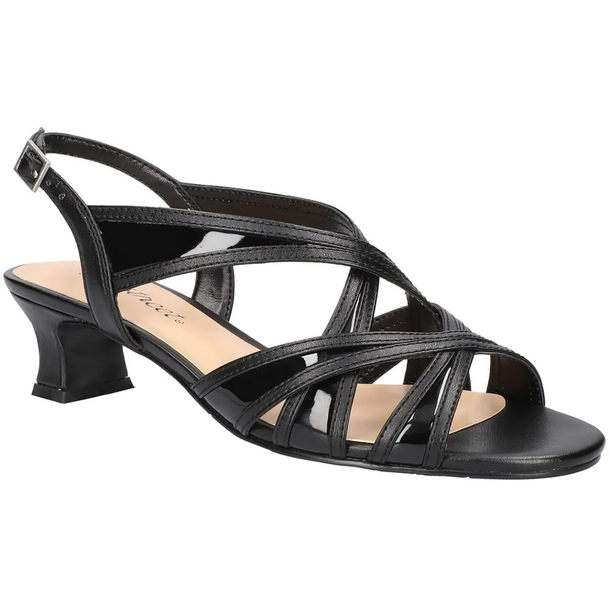 Womens Open Toe Dressy Ankle Strap