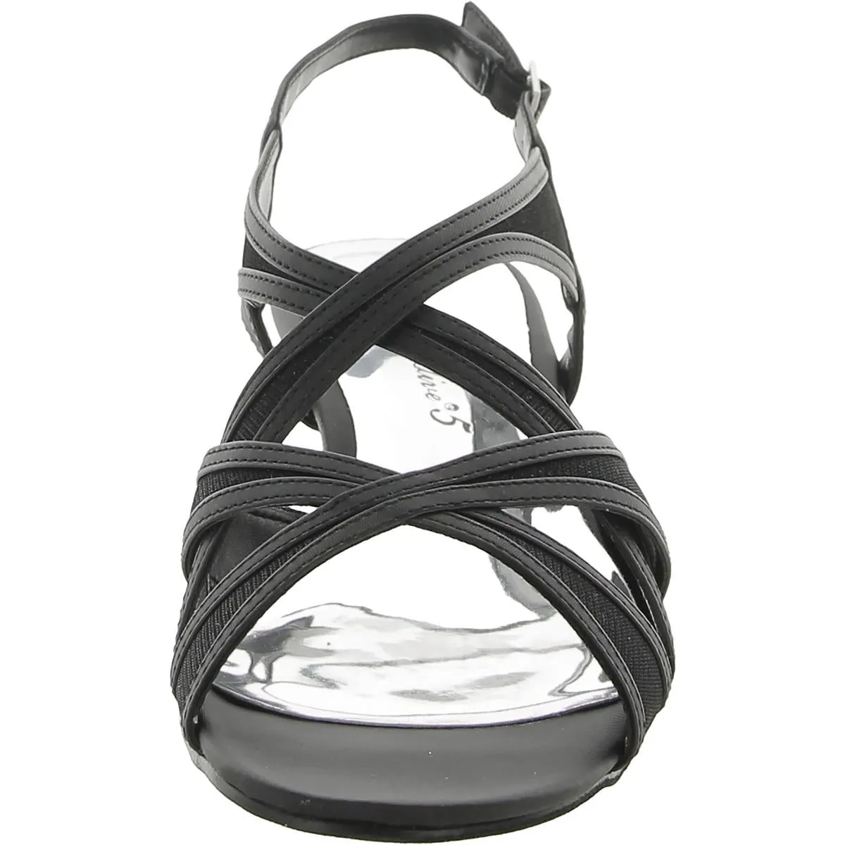 Womens Open Toe Dressy Ankle Strap