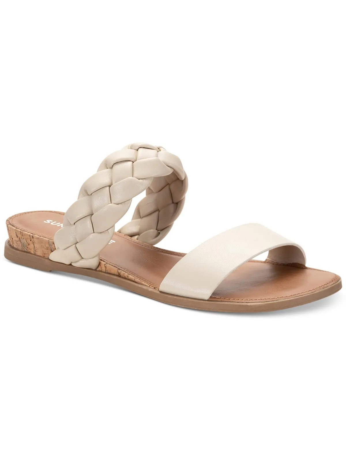 Womens Open Toe Slide Sandals