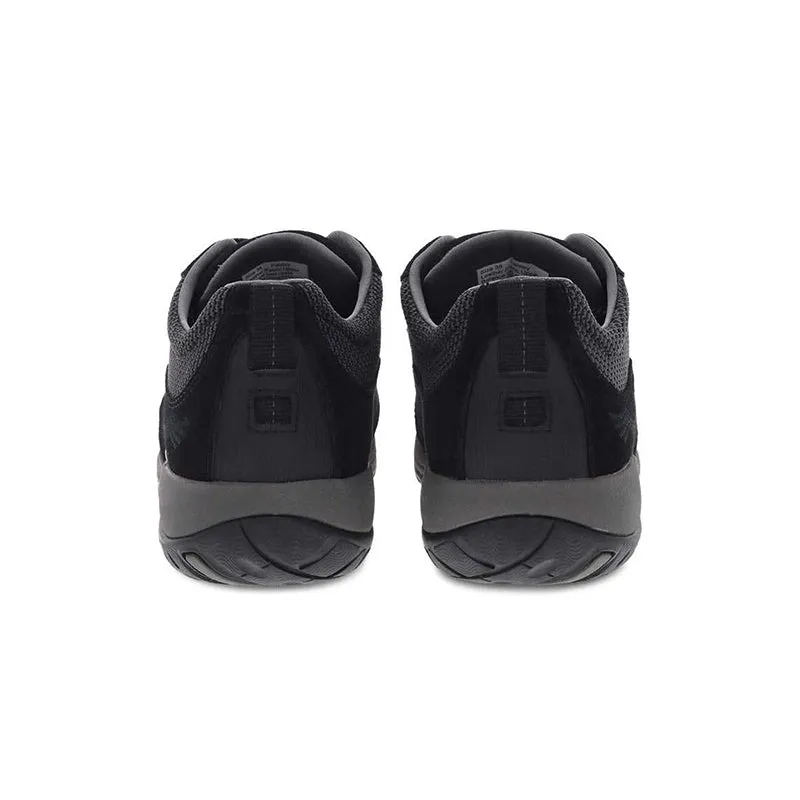 Women's Paisley Waterproof Black/Black Suede