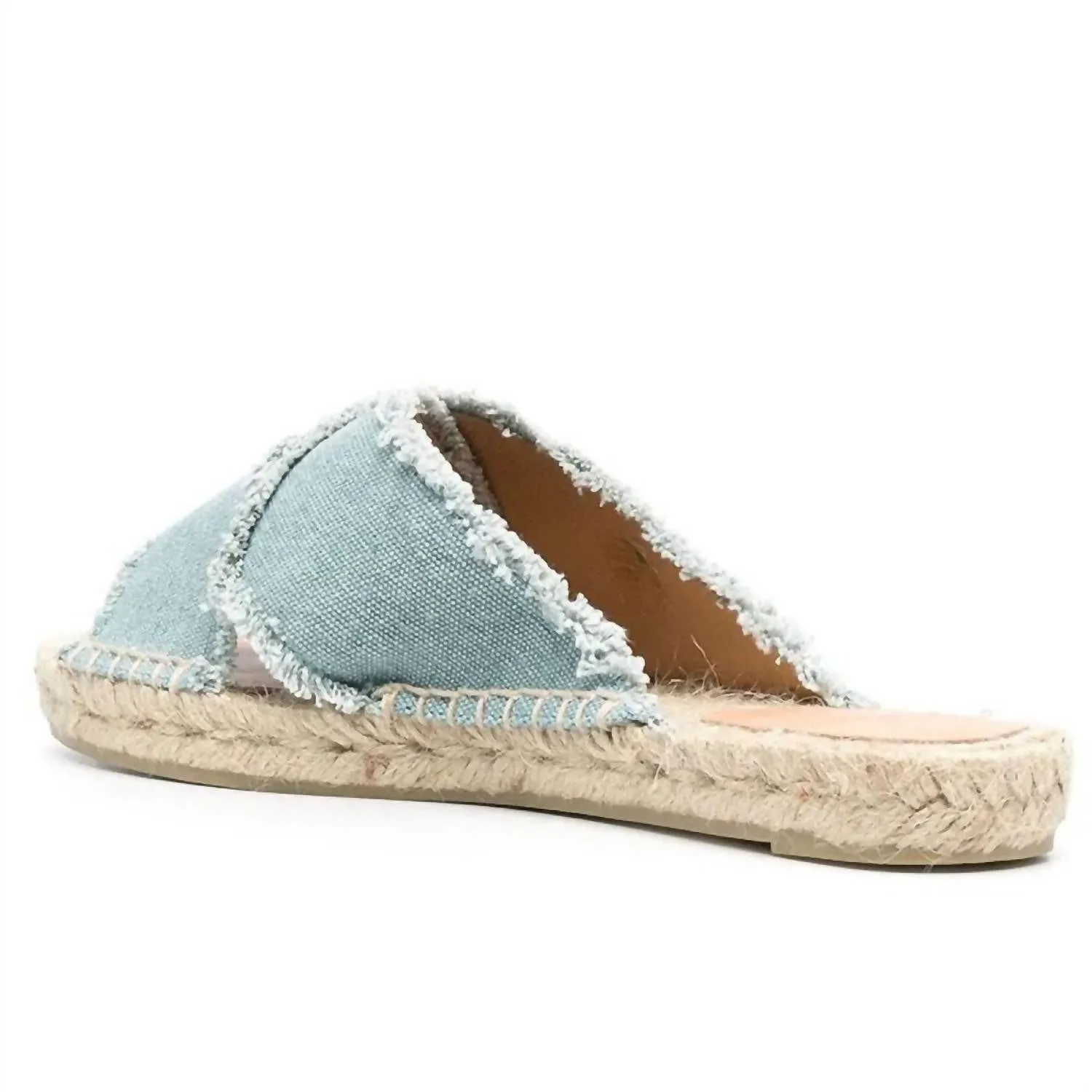 Women's Palmera Slides In Water Blue