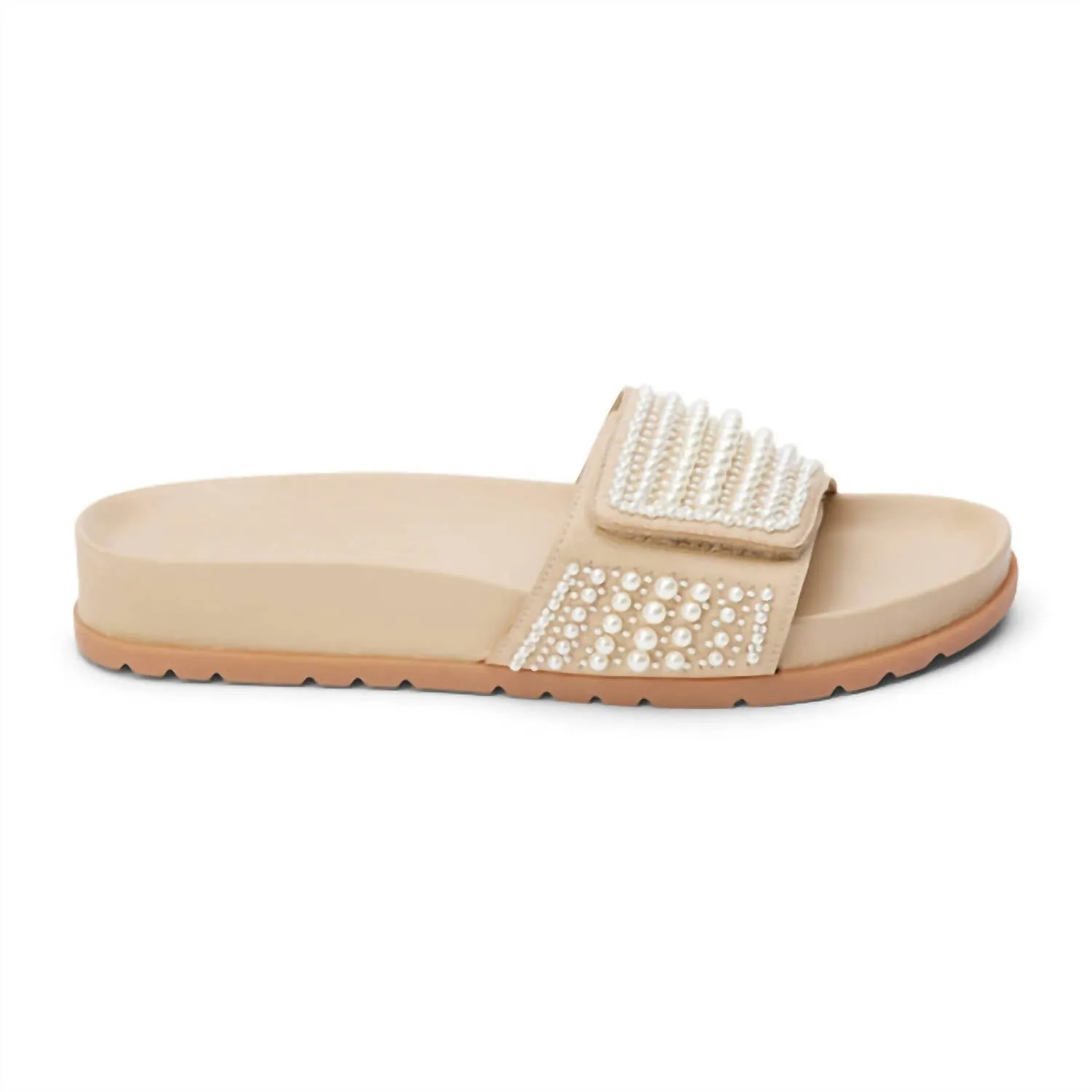 Women's Reese Slide Sandal In Nude