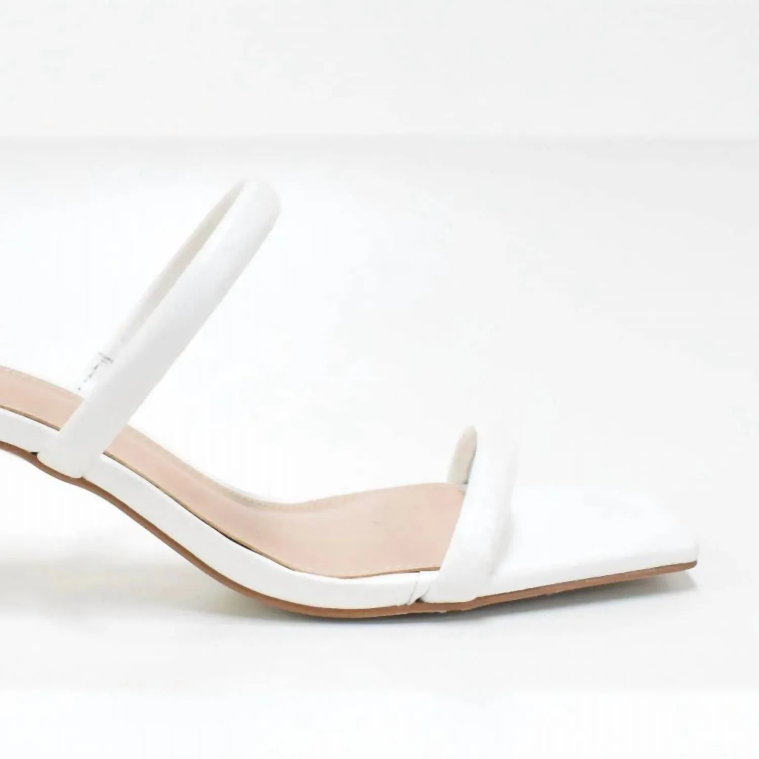 Women's Slide Sandals In White