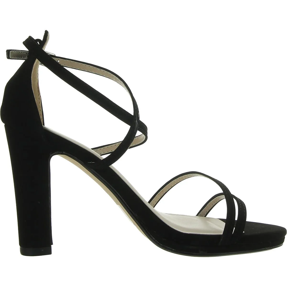 Womens Slip On Ankle A Strappy Sandals