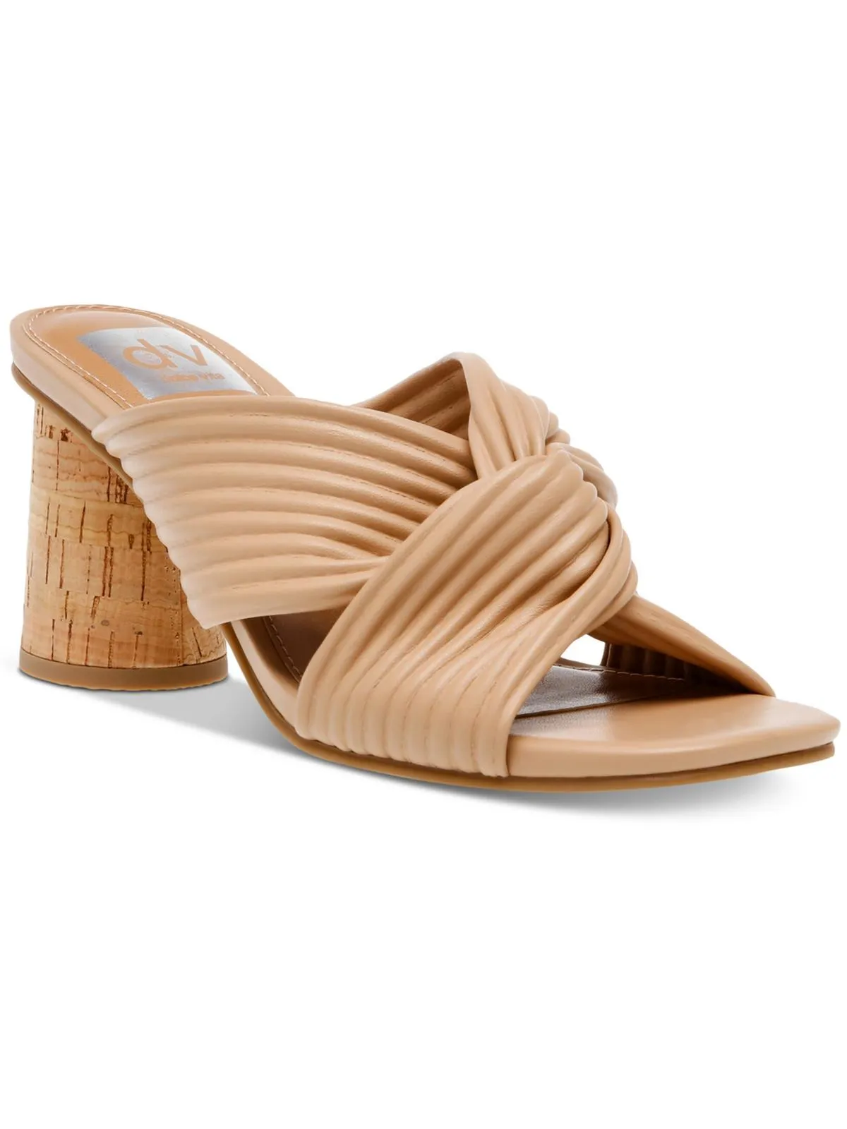 Womens Slip On Strappy Heels