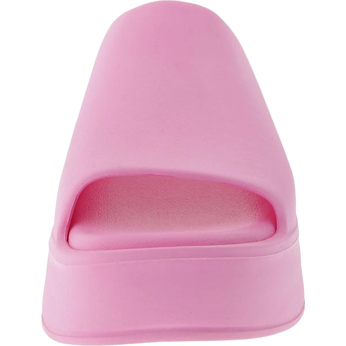 Womens Solid Slide Sandals