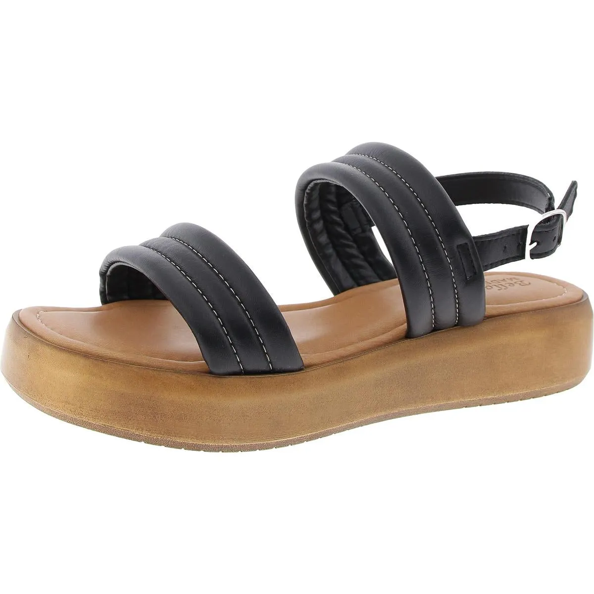 Womens Strappy Flatform Sandals
