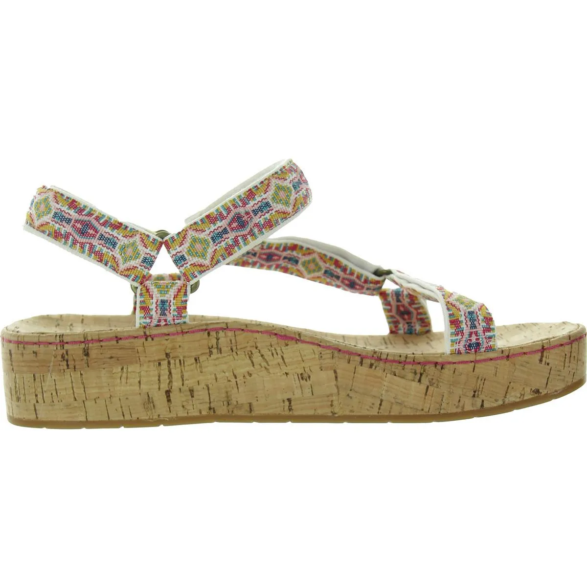 Womens Strappy Man Made Platform Sandals