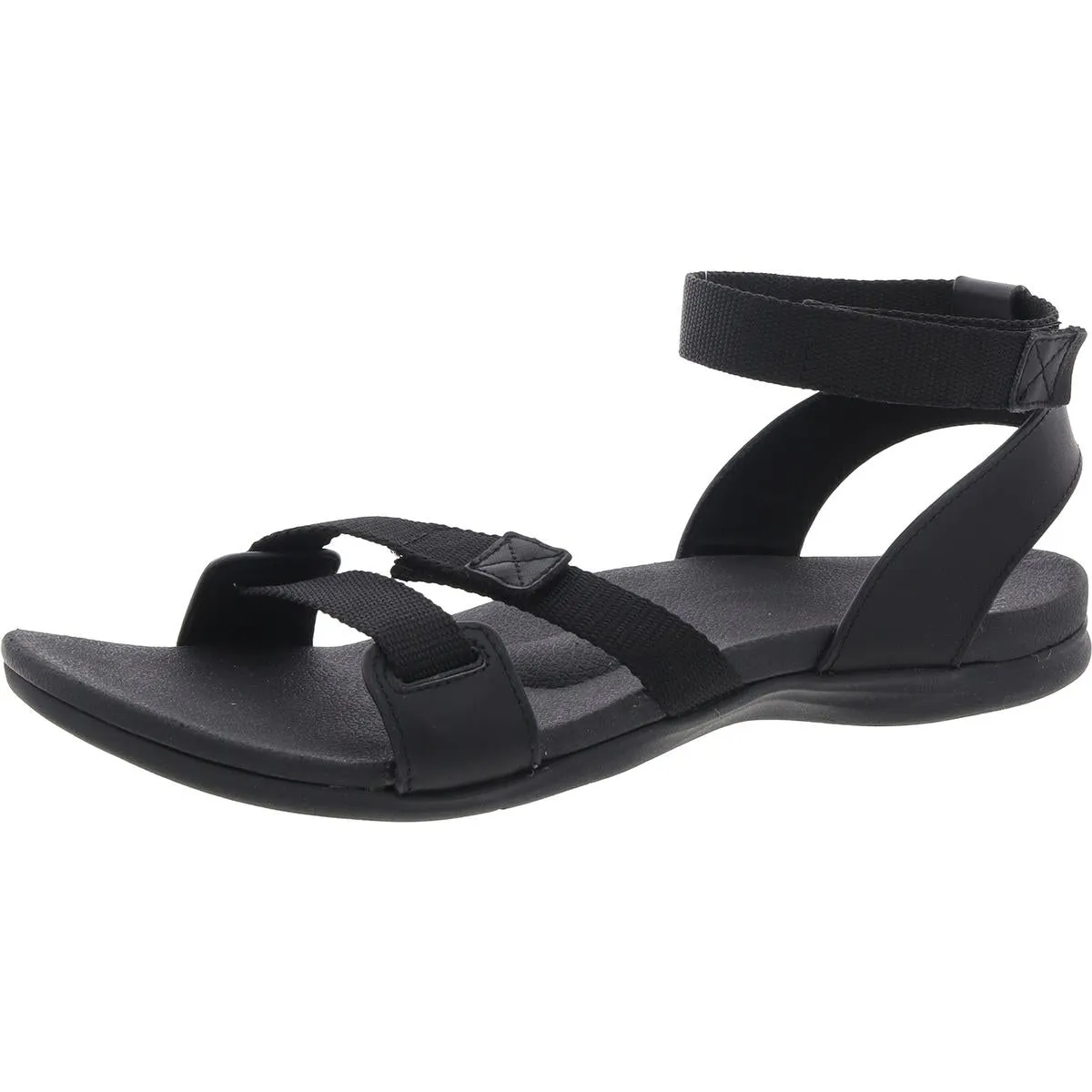 Womens Strappy Manmade Ankle Strap
