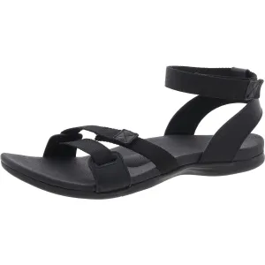 Womens Strappy Manmade Ankle Strap