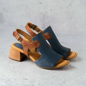 Women's Sylvie Sandal In Navy/brown