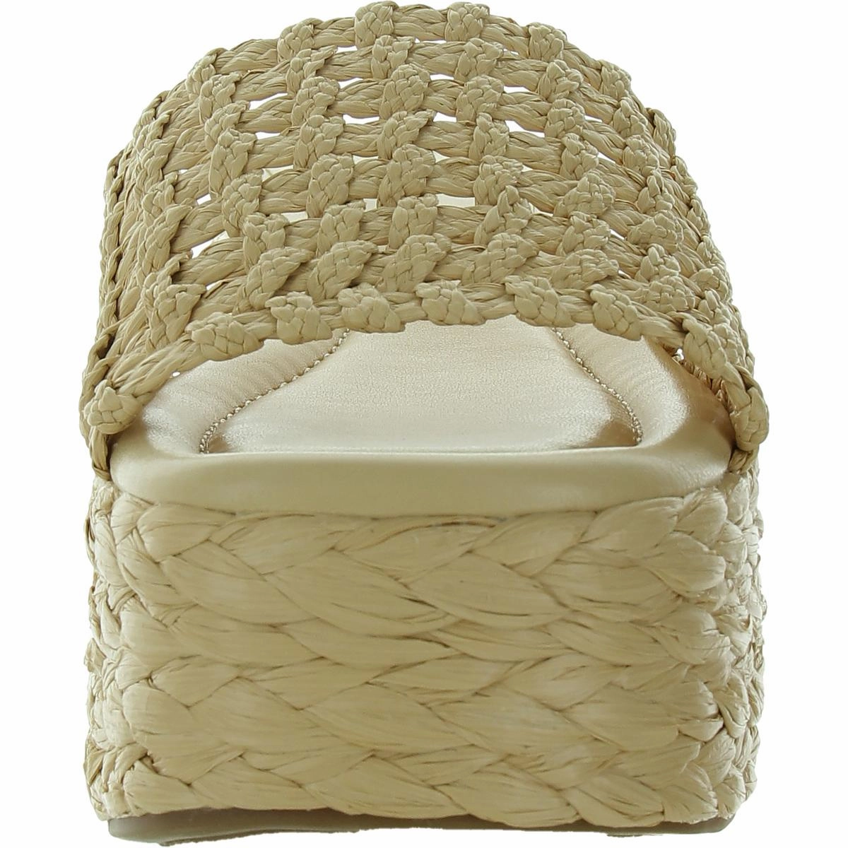 Womens Comfort Insole Woven Wedge Sandals