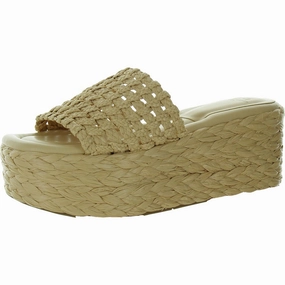 Womens Comfort Insole Woven Wedge Sandals