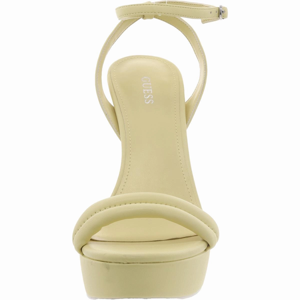 Womens Faux Leather Ankle strap Heels