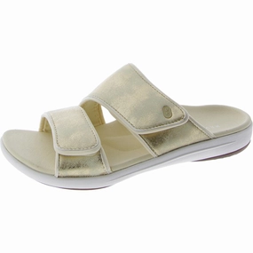 Womens Flat Slide Slide Sandals