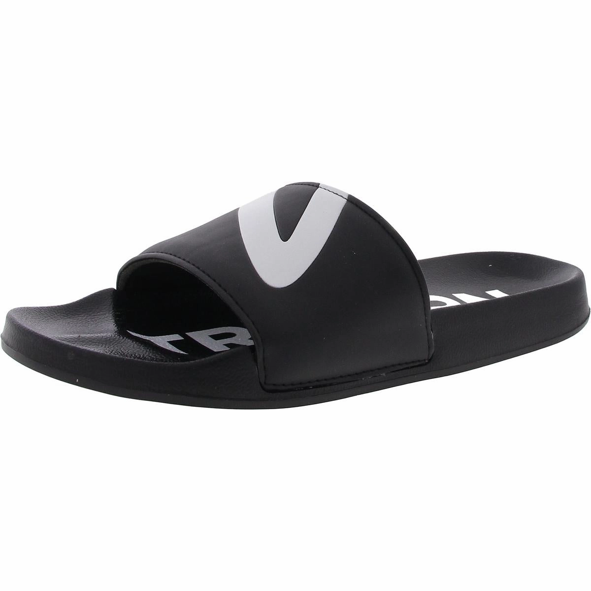 Womens Laceless Man Made Slide Sandals
