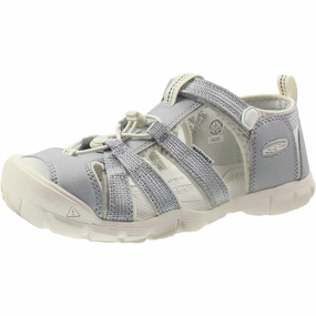 Womens Metallic Manmade Sport Sandals