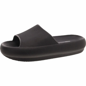 Womens Slip On Open Toe Slide Sandals