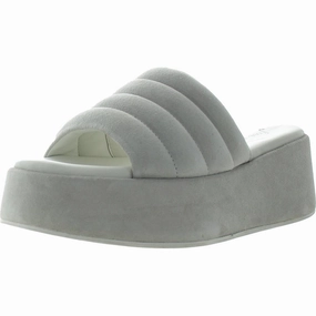 Womens Solid Platform Sandals