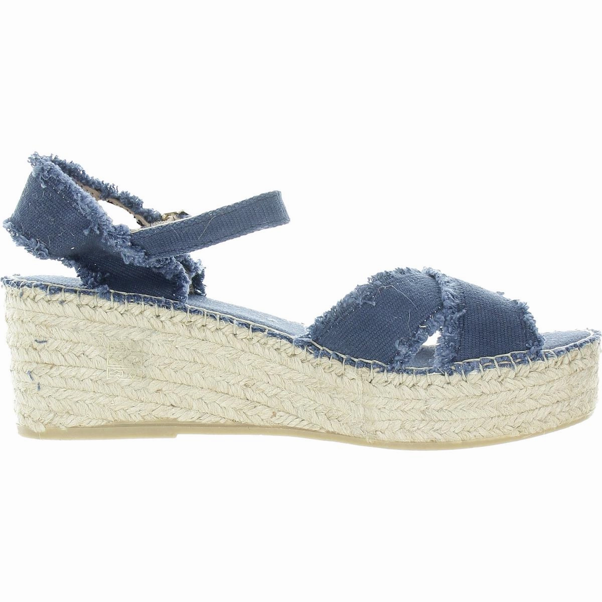 Womens Solid Wedge Sandals