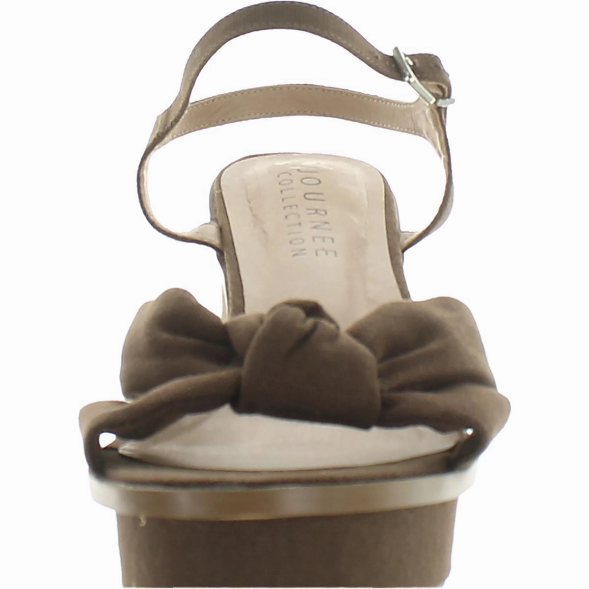 Womens Textile Manmade Block Heel