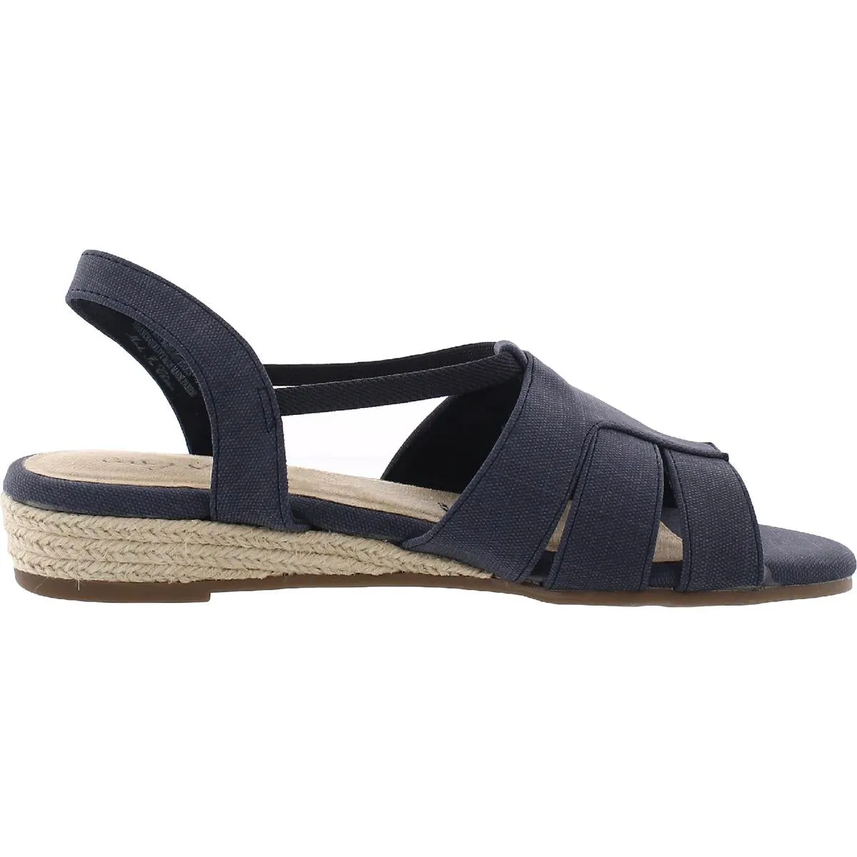 Yesenia  Womens Stretch Open Toe Wedge Sandals