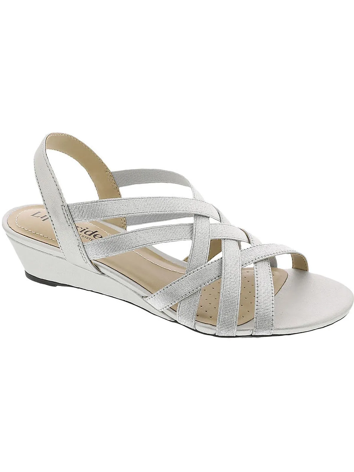 Yung Womens Patent Slingback Sandals