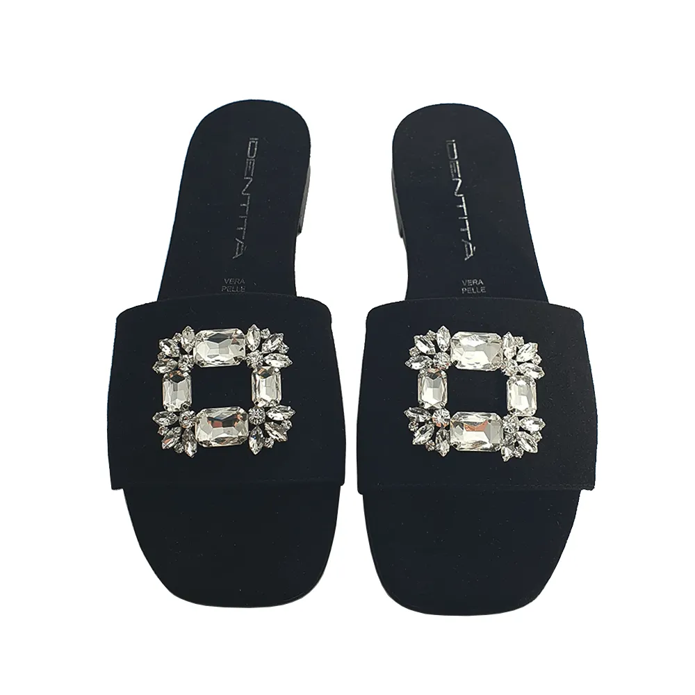 ZAHRA BLACK SUEDE