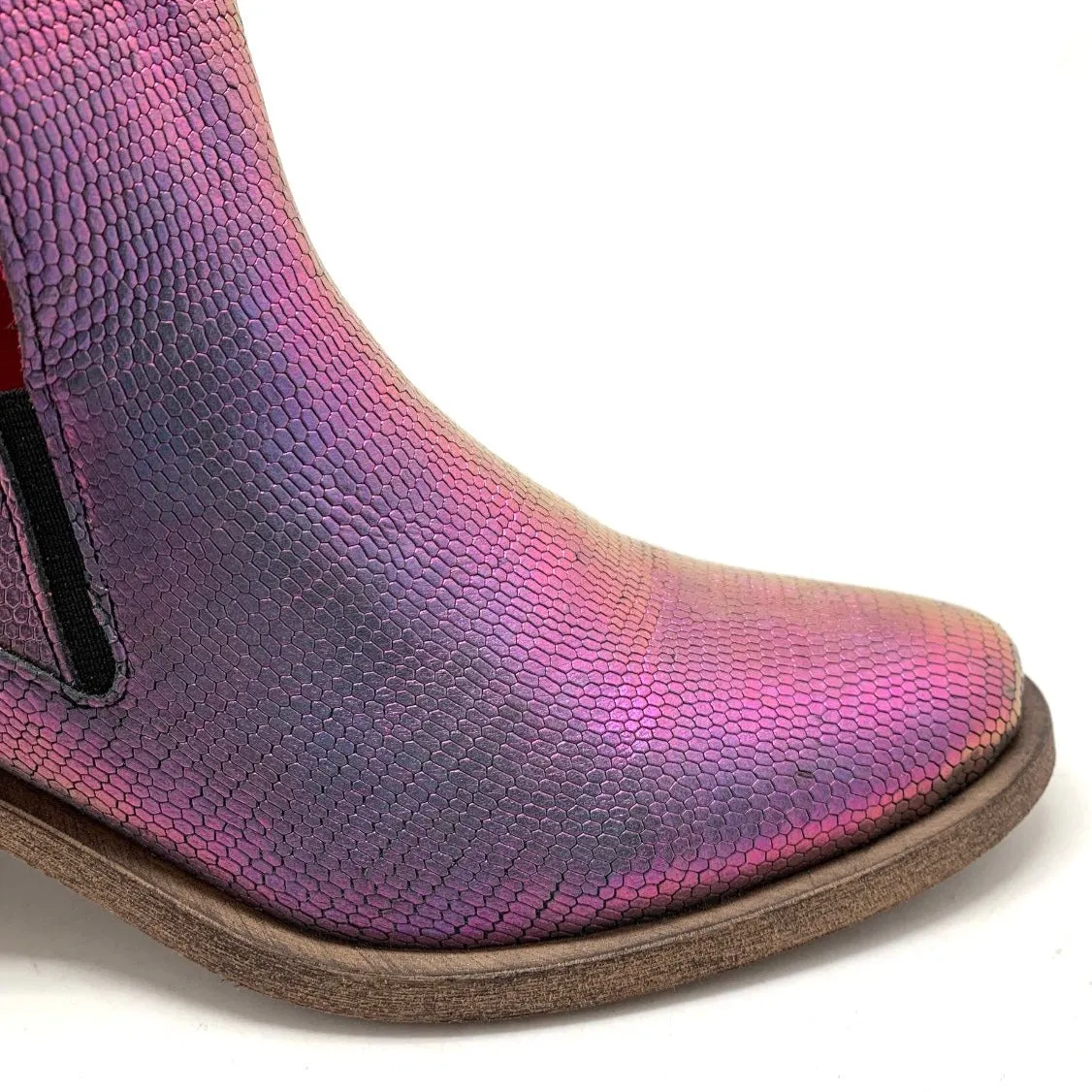 Zane - Iridescent purple ankle boot-Last paIr 36
