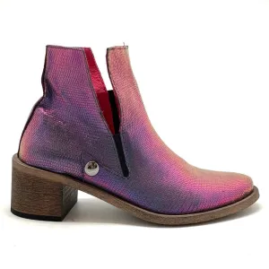 Zane - Iridescent purple ankle boot-Last paIr 36