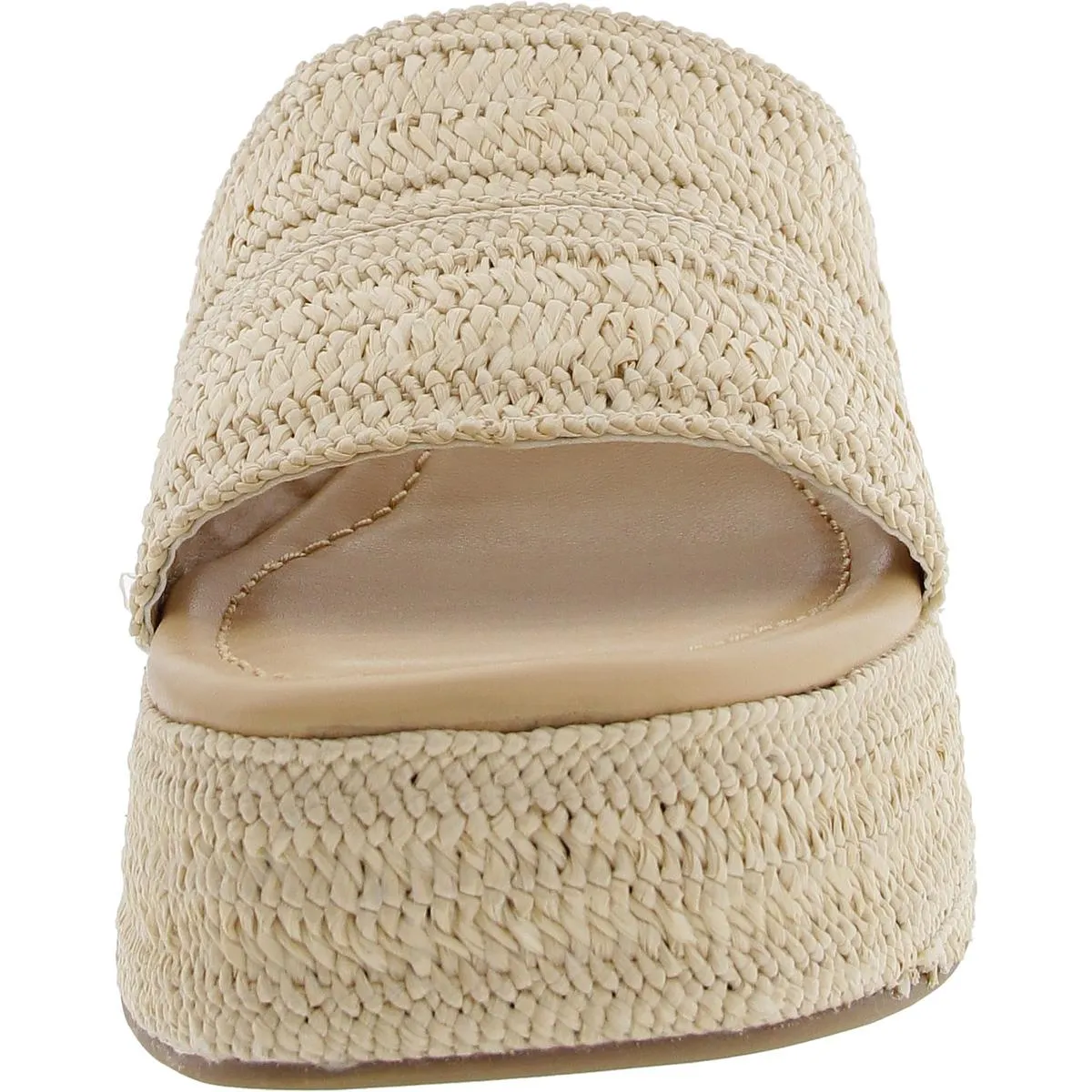 Zillion R Womens Padded Insole Woven Platform Sandals